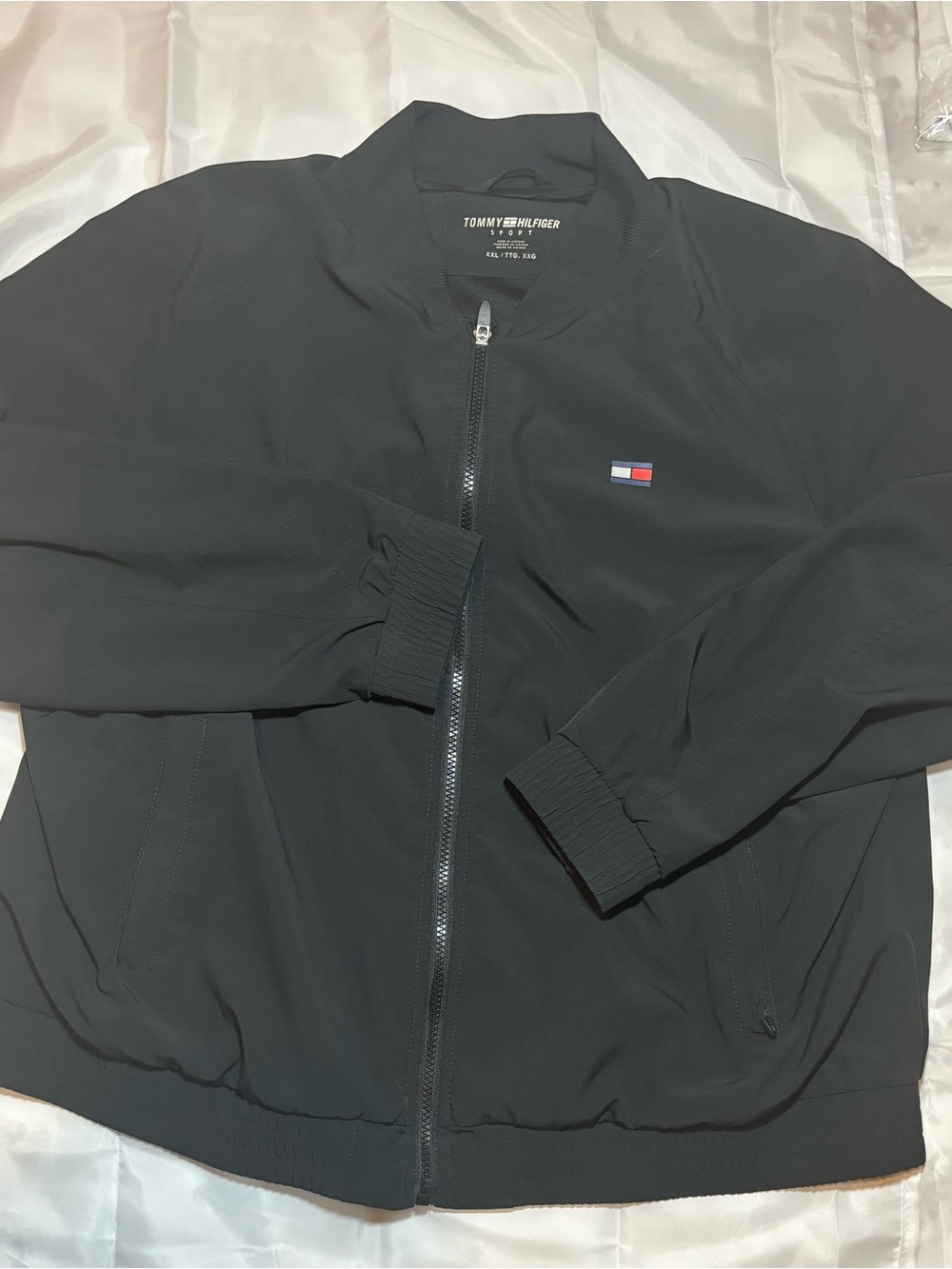 Tommy Hilfiger Sport Full Zip Jacket Coat Men's Size XXL Y2k 2000s